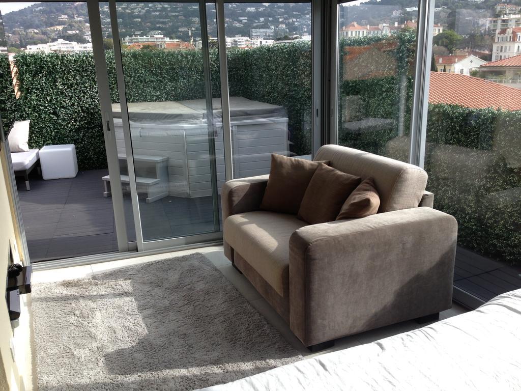 Penthouse With Jacuzzi On The Big Terrace Lejlighed Cannes Eksteriør billede