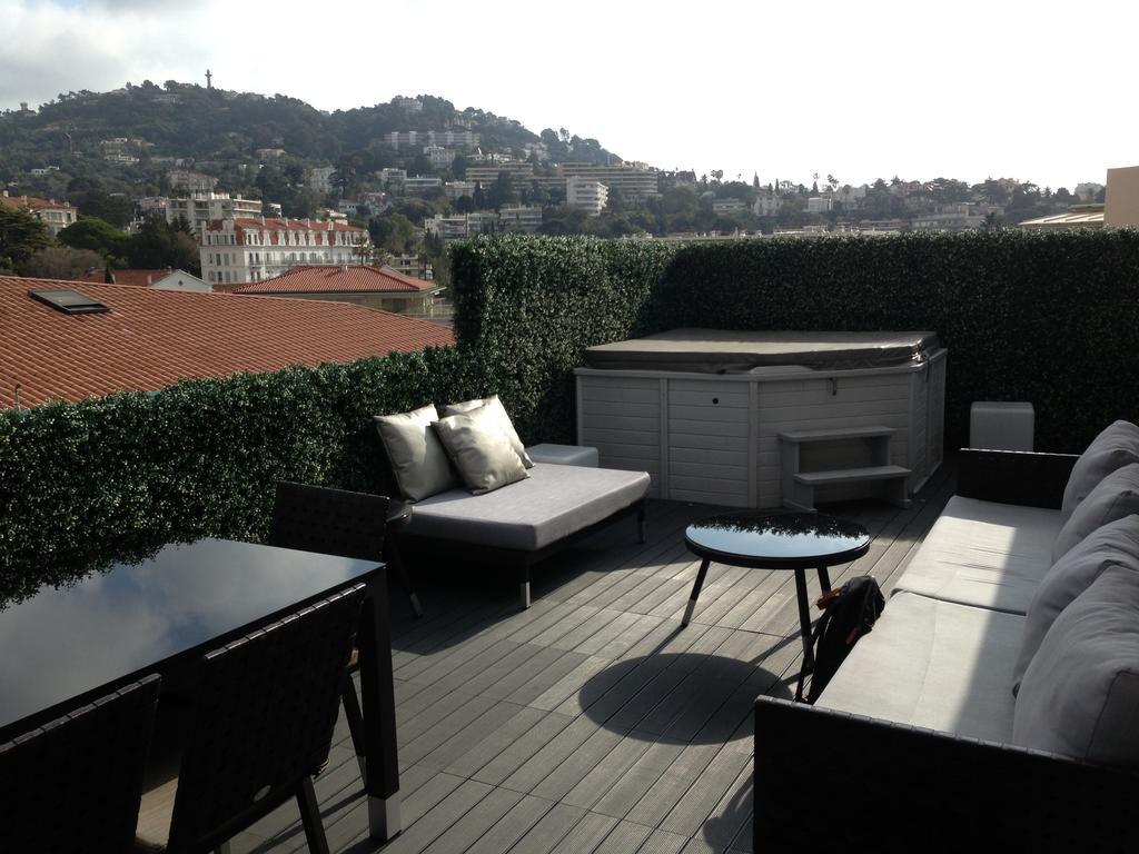 Penthouse With Jacuzzi On The Big Terrace Lejlighed Cannes Eksteriør billede
