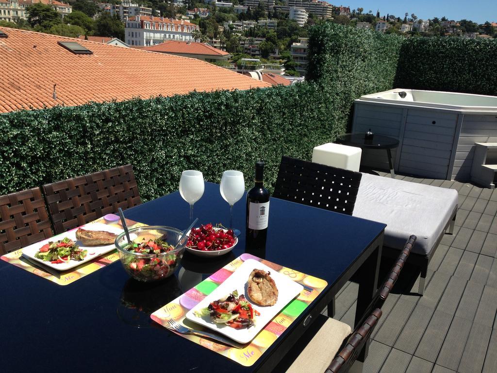 Penthouse With Jacuzzi On The Big Terrace Lejlighed Cannes Eksteriør billede