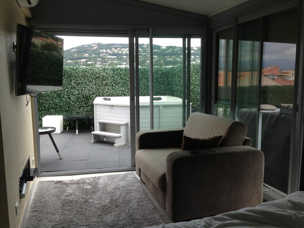 Penthouse With Jacuzzi On The Big Terrace Lejlighed Cannes Eksteriør billede