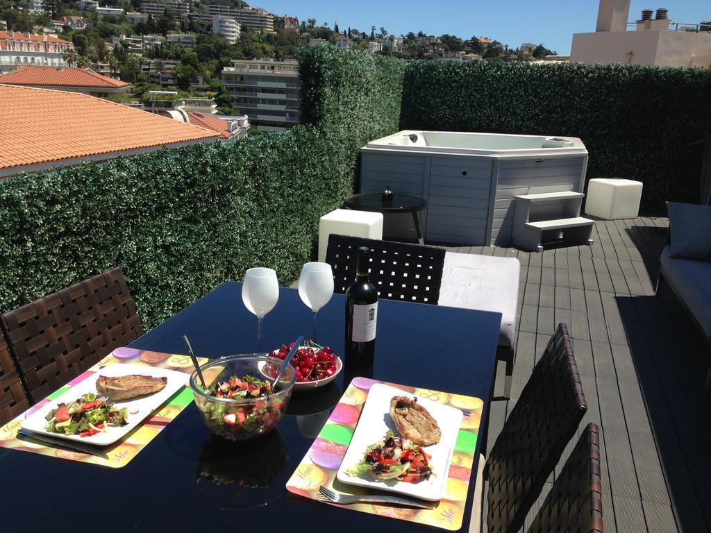 Penthouse With Jacuzzi On The Big Terrace Lejlighed Cannes Eksteriør billede